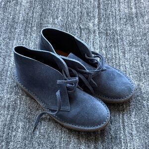 Stylish Gray Suede Ankle Boots